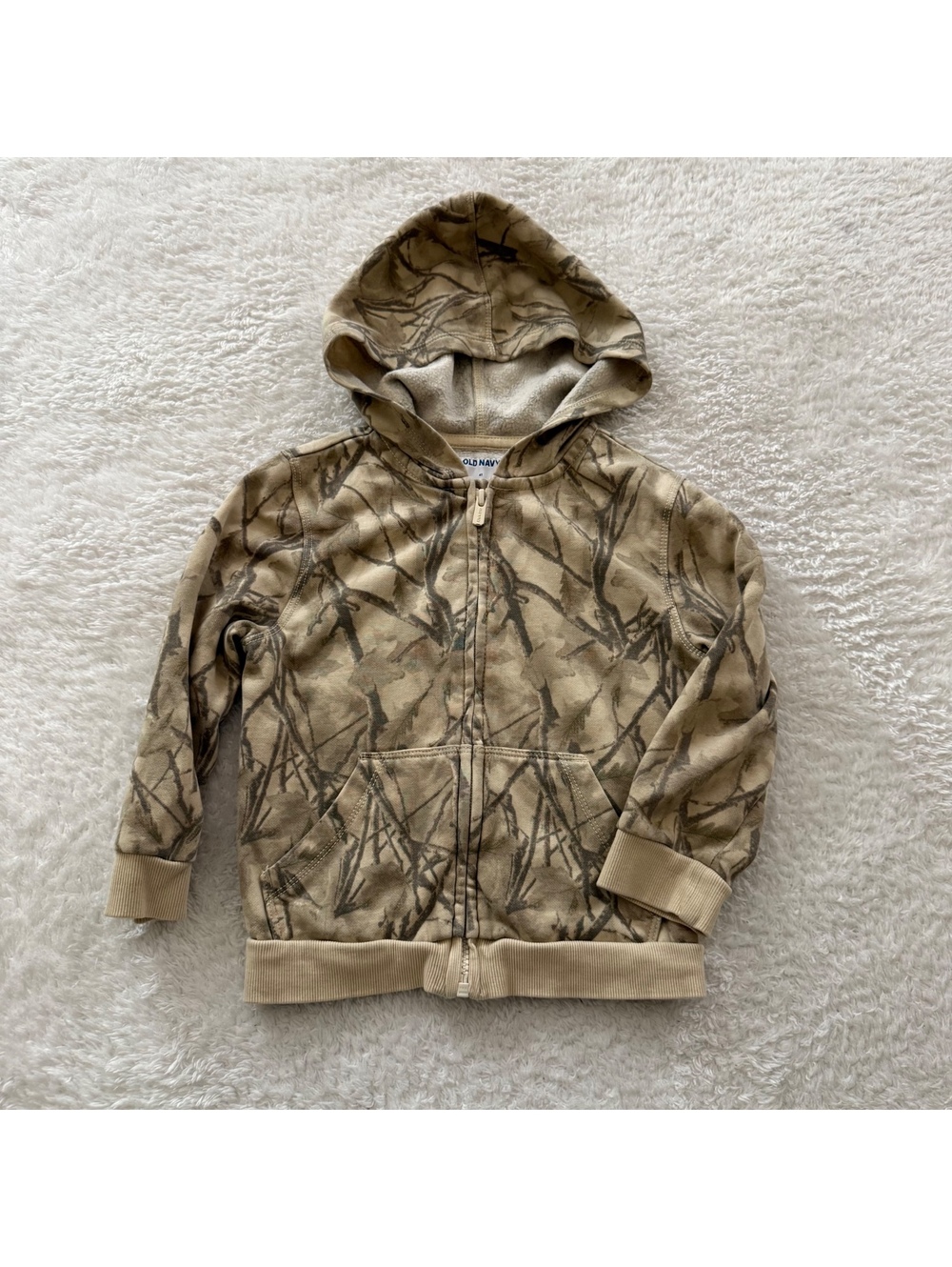 4t Camo Zip Hoodie